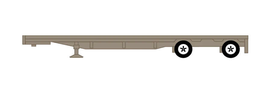 48-foot Flatbed
