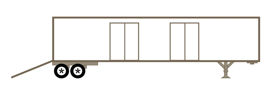 53 Air Ride Side Door Dry Van