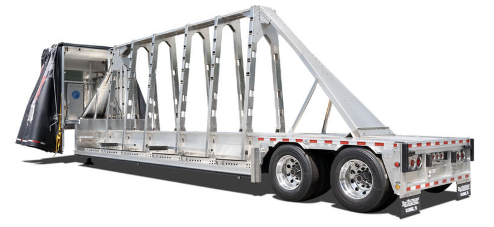 Double Drop Conestoga Glass Trailer